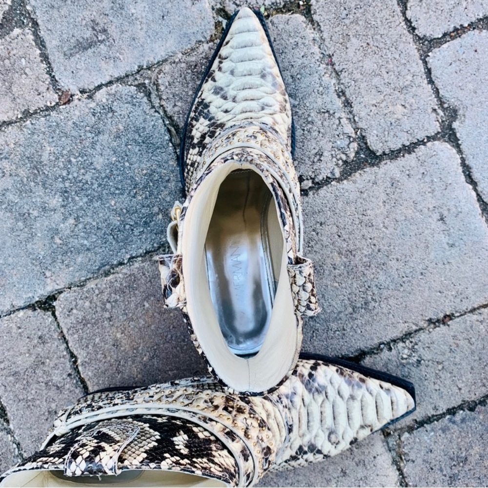 Zimmerman Cowboy Boots - Python Leather - image 4